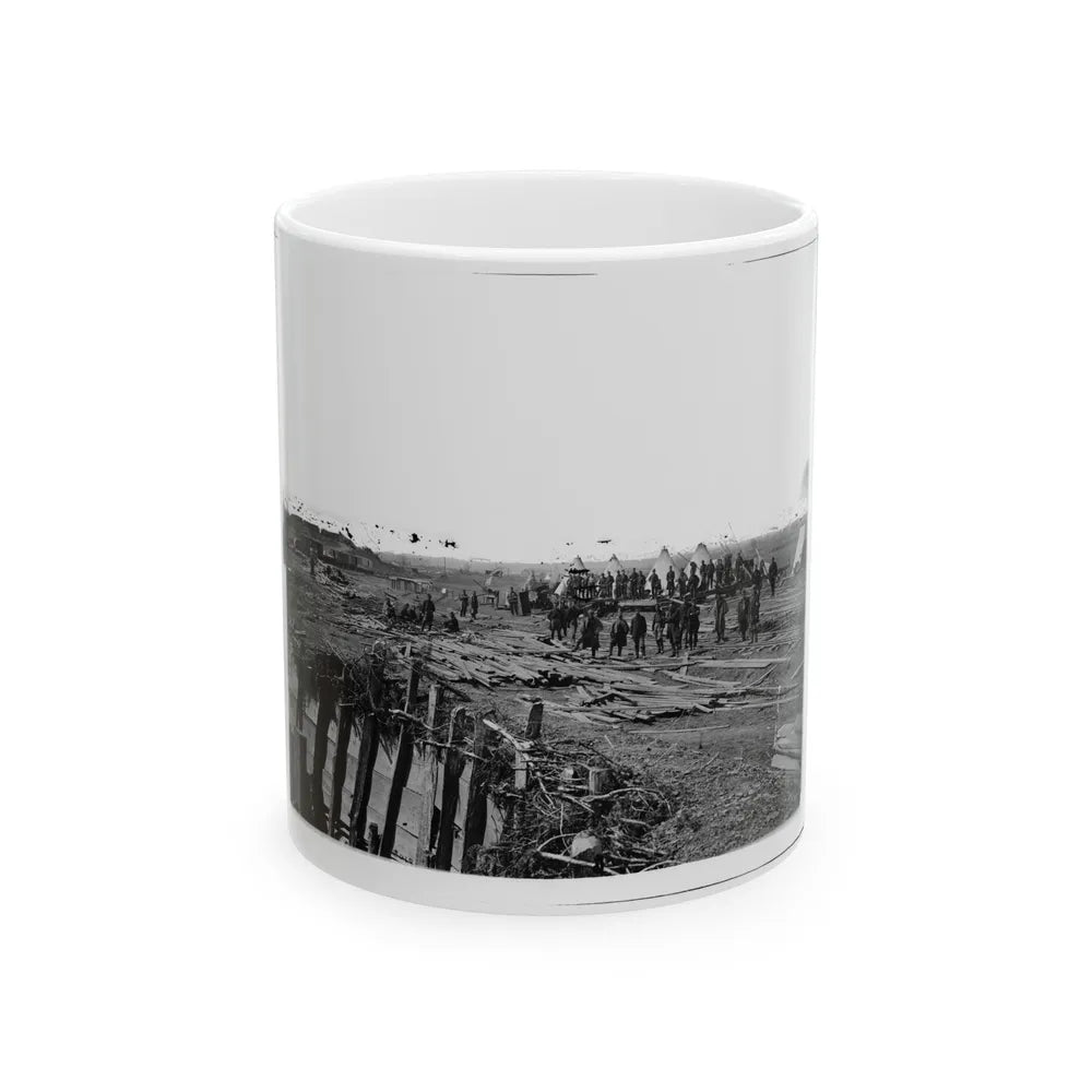 Manassas, Va. Provost Guard Of The 9th New York Infantry (U.S. Civil War) White Coffee Mug-11oz-Go Mug Yourself