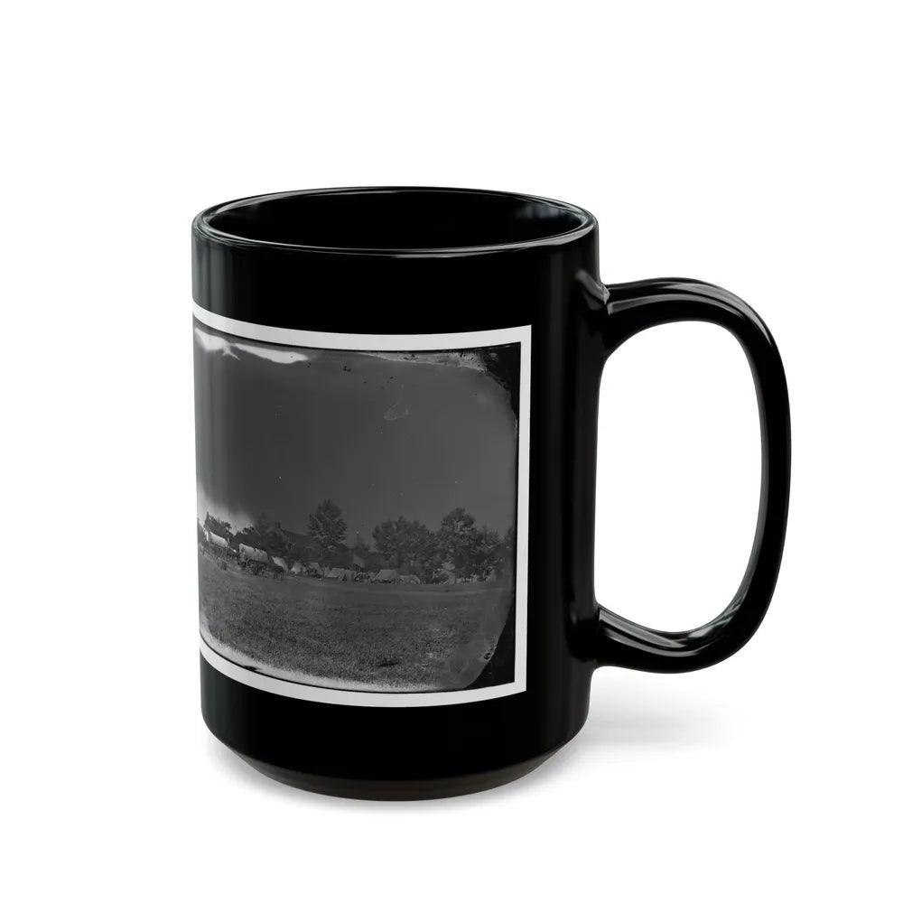 Manassas, Va., Vicinity. Headquarters Of Gen. Irvin Mcdowell, Formerly Used By Gen. P. G. T. Beauregard (U.S. Civil War) Black Coffee Mug-Go Mug Yourself