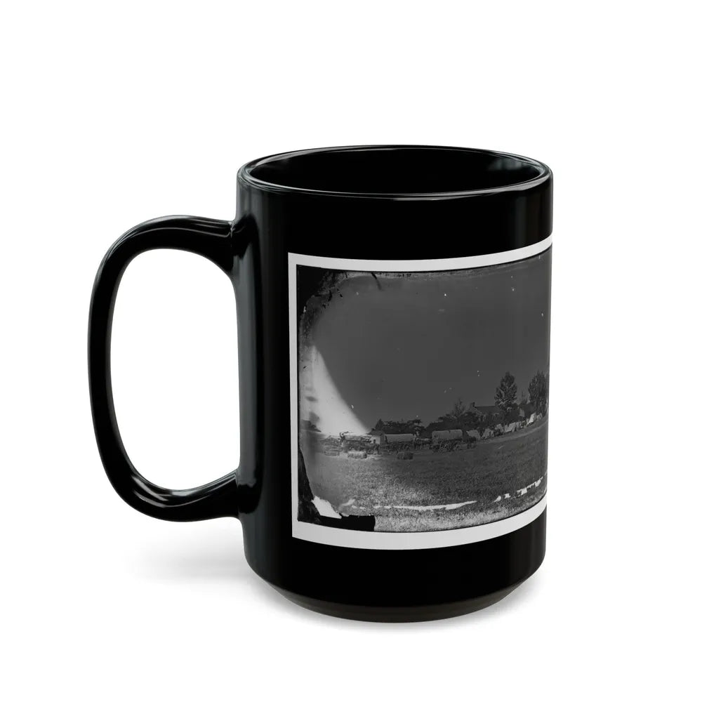 Manassas, Va., Vicinity. Headquarters Of Gen. Irvin Mcdowell, Formerly Used By Gen. P. G. T. Beauregard (U.S. Civil War) Black Coffee Mug-Go Mug Yourself