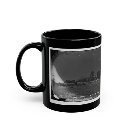 Manassas, Va., Vicinity. Headquarters Of Gen. Irvin Mcdowell, Formerly Used By Gen. P. G. T. Beauregard (U.S. Civil War) Black Coffee Mug-Go Mug Yourself