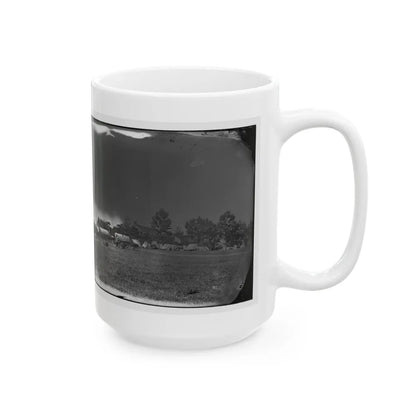 Manassas, Va., Vicinity. Headquarters Of Gen. Irvin Mcdowell, Formerly Used By Gen. P. G. T. Beauregard (U.S. Civil War) White Coffee Mug-Go Mug Yourself