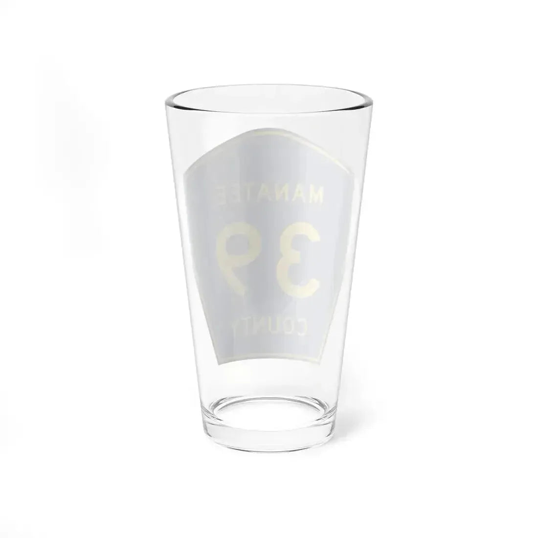 Manatee County 39 (Florida) (Road Sign) Pint Glass 16oz - Go Mug Yourself