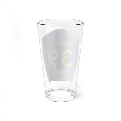 Manatee County 39 (Florida) (Road Sign) Pint Glass 16oz - Go Mug Yourself
