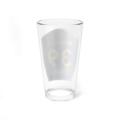 Manatee County 39 (Florida) (Road Sign) Pint Glss 16oz - Go Mug Yourself
