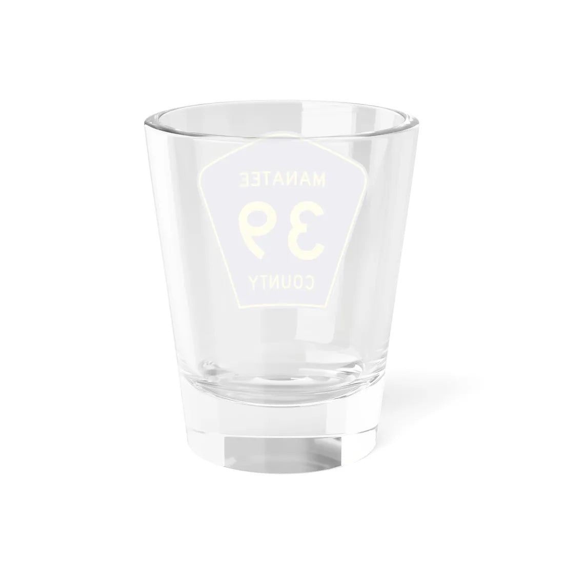 Manatee County 39 (Florida) (Road Sign) Shot Glass 1.5oz - Go Mug Yourself
