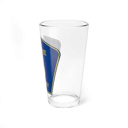 Manatee County 6 (Florida) (Road Sign) Pint Glass 16oz - Go Mug Yourself