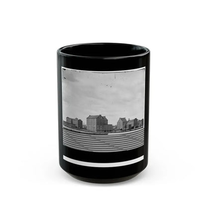 Manchester, Va.  Factories On The James Opposite Richmond (U.S. Civil War) Black Coffee Mug 15oz - Go Mug Yourself