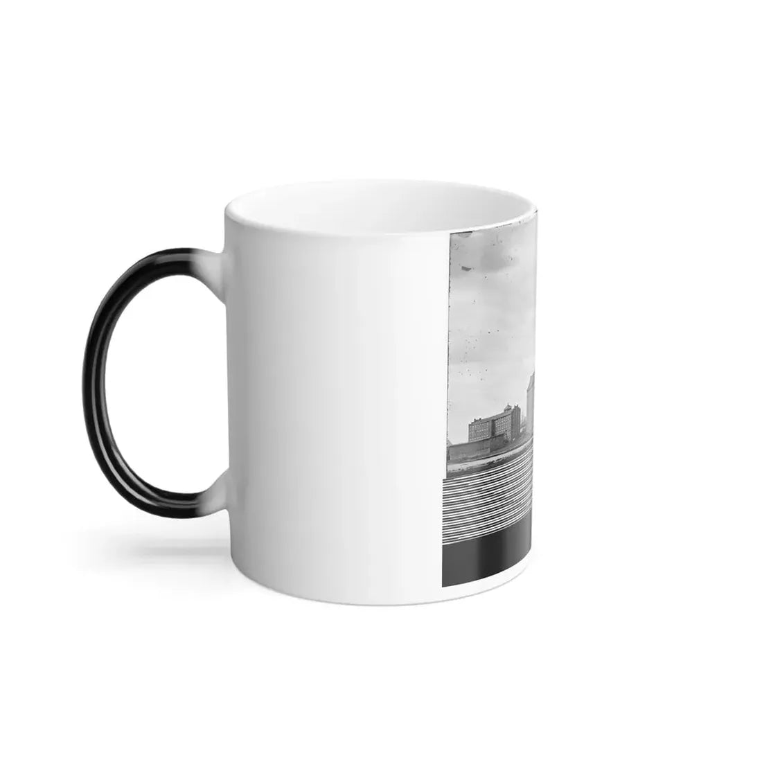 Manchester, Va.  Factories on the James Opposite Richmond (U.S. Civil War) Color Changing Coffee Mug 11oz - Go Mug Yourself