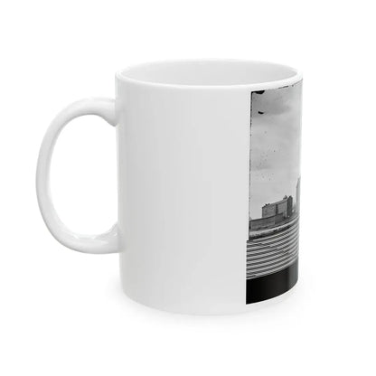 Manchester, Va.  Factories On The James Opposite Richmond (U.S. Civil War) White Coffee Mug - Go Mug Yourself