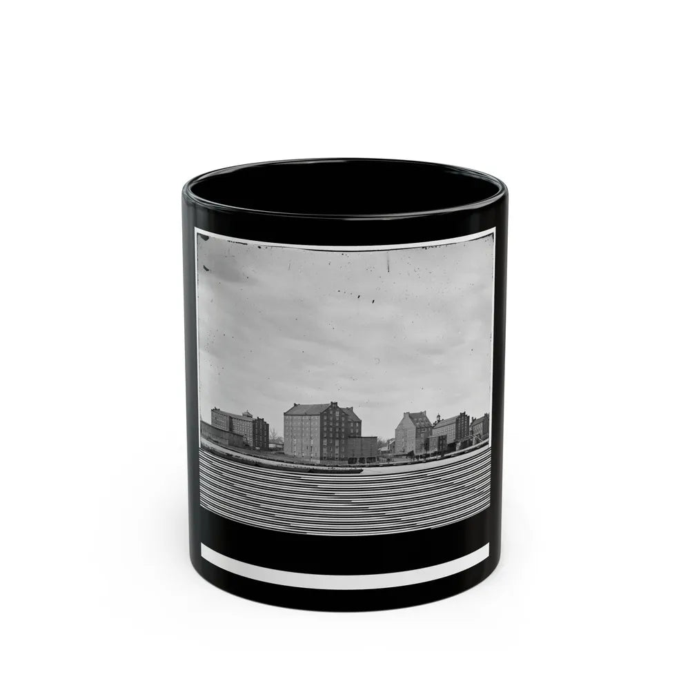 Manchester, Va. Factories On The James Opposite Richmond (U.S. Civil War) Black Coffee Mug-11oz-Go Mug Yourself