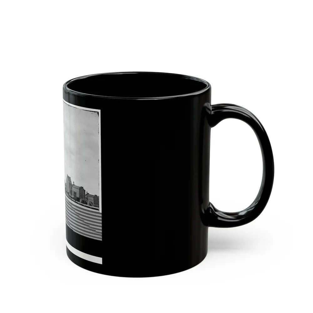 Manchester, Va. Factories On The James Opposite Richmond (U.S. Civil War) Black Coffee Mug-Go Mug Yourself