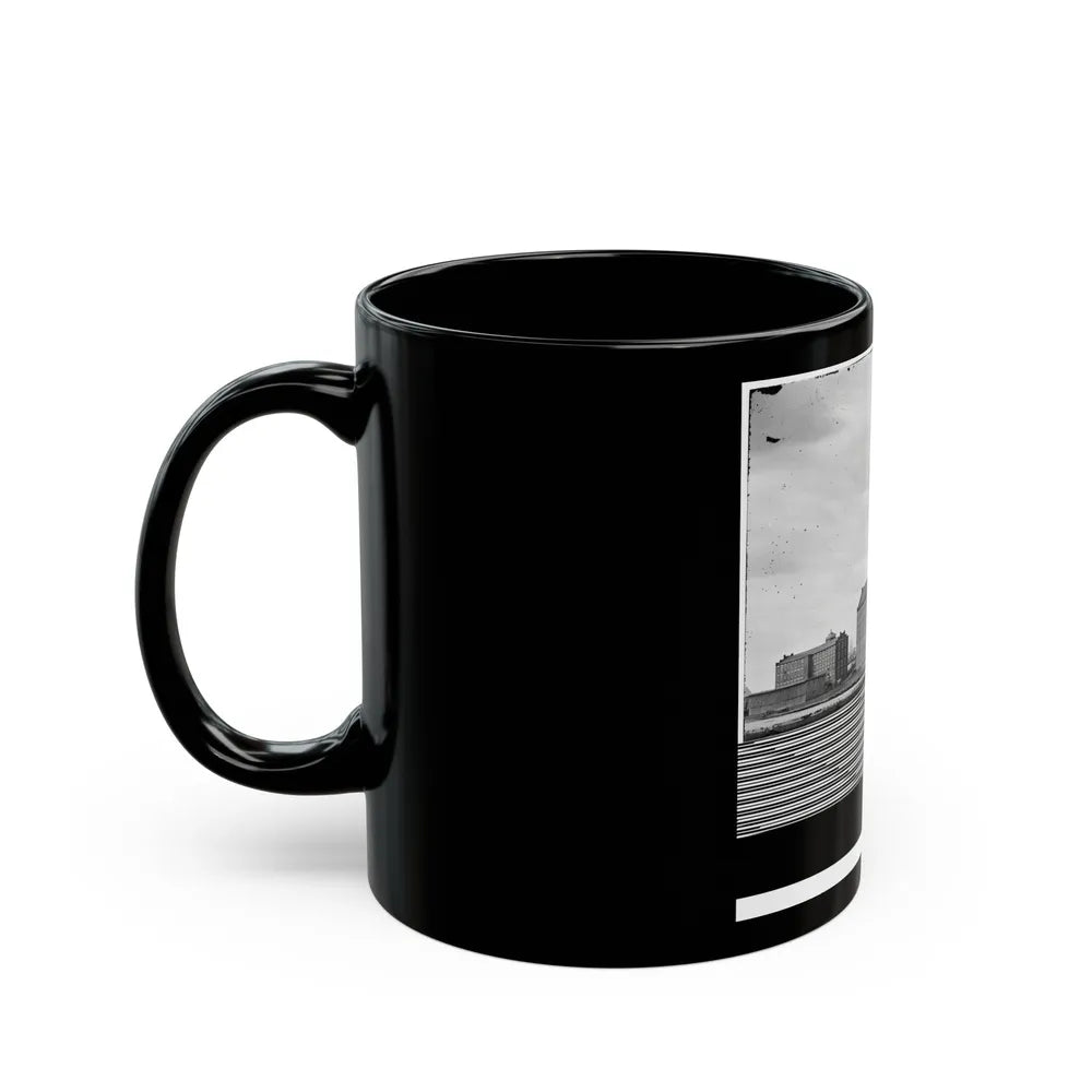 Manchester, Va. Factories On The James Opposite Richmond (U.S. Civil War) Black Coffee Mug-Go Mug Yourself