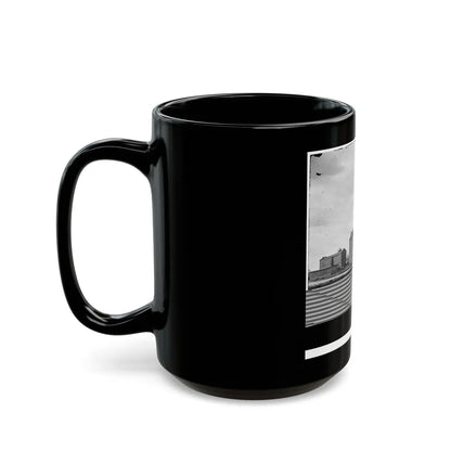 Manchester, Va. Factories On The James Opposite Richmond (U.S. Civil War) Black Coffee Mug-Go Mug Yourself