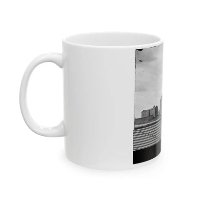 Manchester, Va. Factories On The James Opposite Richmond (U.S. Civil War) White Coffee Mug-Go Mug Yourself