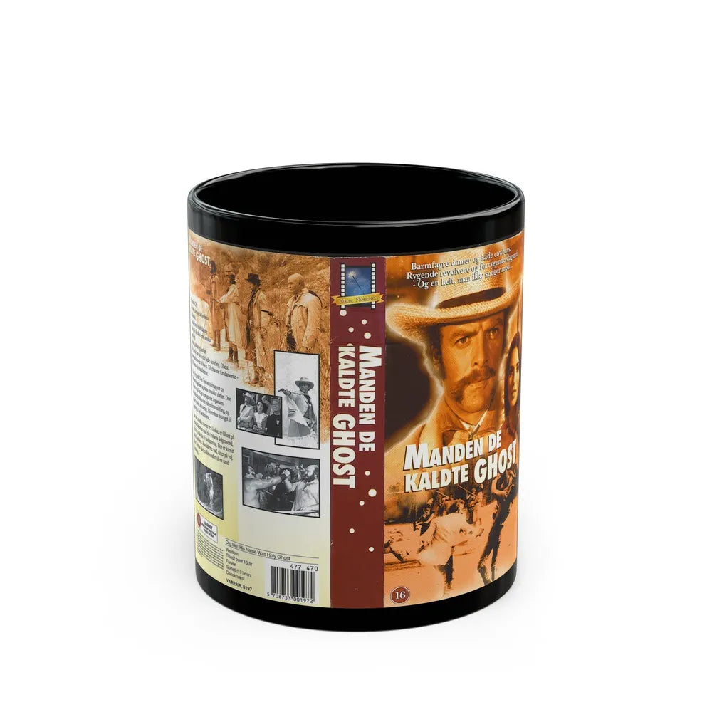 MANDEN DE KALDTE GHOST (VHS COVER) - Black Coffee Mug-11oz-Go Mug Yourself