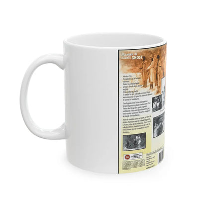 MANDEN DE KALDTE GHOST (VHS COVER) - White Coffee Mug-Go Mug Yourself