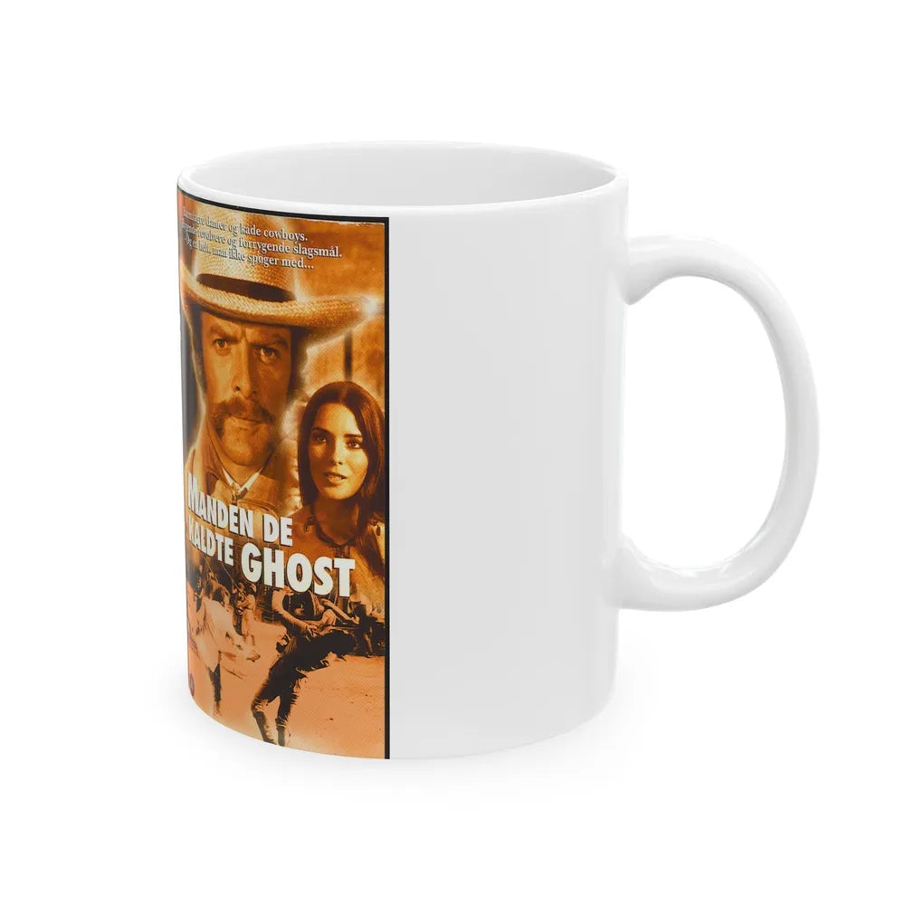 MANDEN DE KALDTE GHOST (VHS COVER) - White Coffee Mug-Go Mug Yourself