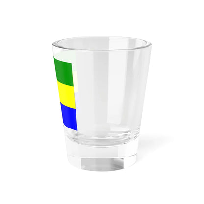 Mandi flag (India) Shot Glass 1.5oz - Go Mug Yourself