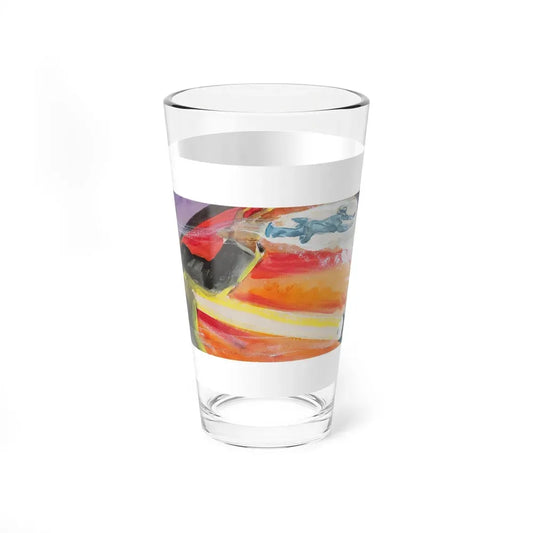 Mandrake The Magician, preliminary movie poster banner, 1939 - Pint Glass 16oz 16oz - Go Mug Yourself
