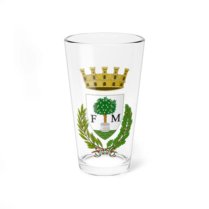 Manduria-Stemma (Italy) (Coat of Arms) Pint Glass 16oz 16oz - Go Mug Yourself