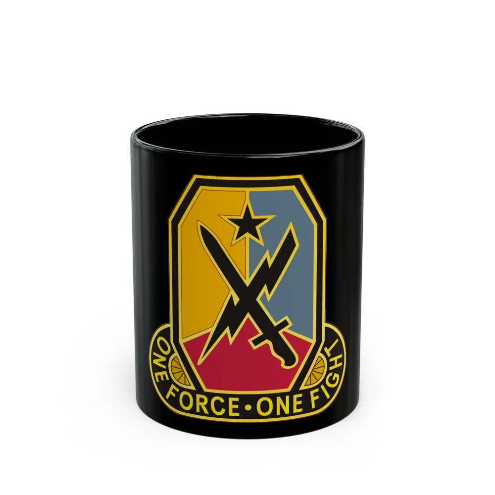 Maneuver Center of Excellence Fort Benning Georgia 2 (U.S. Army) Black Coffee Mug-11oz-Go Mug Yourself