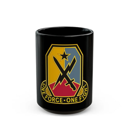 Maneuver Center of Excellence Fort Benning Georgia 2 (U.S. Army) Black Coffee Mug-15oz-Go Mug Yourself