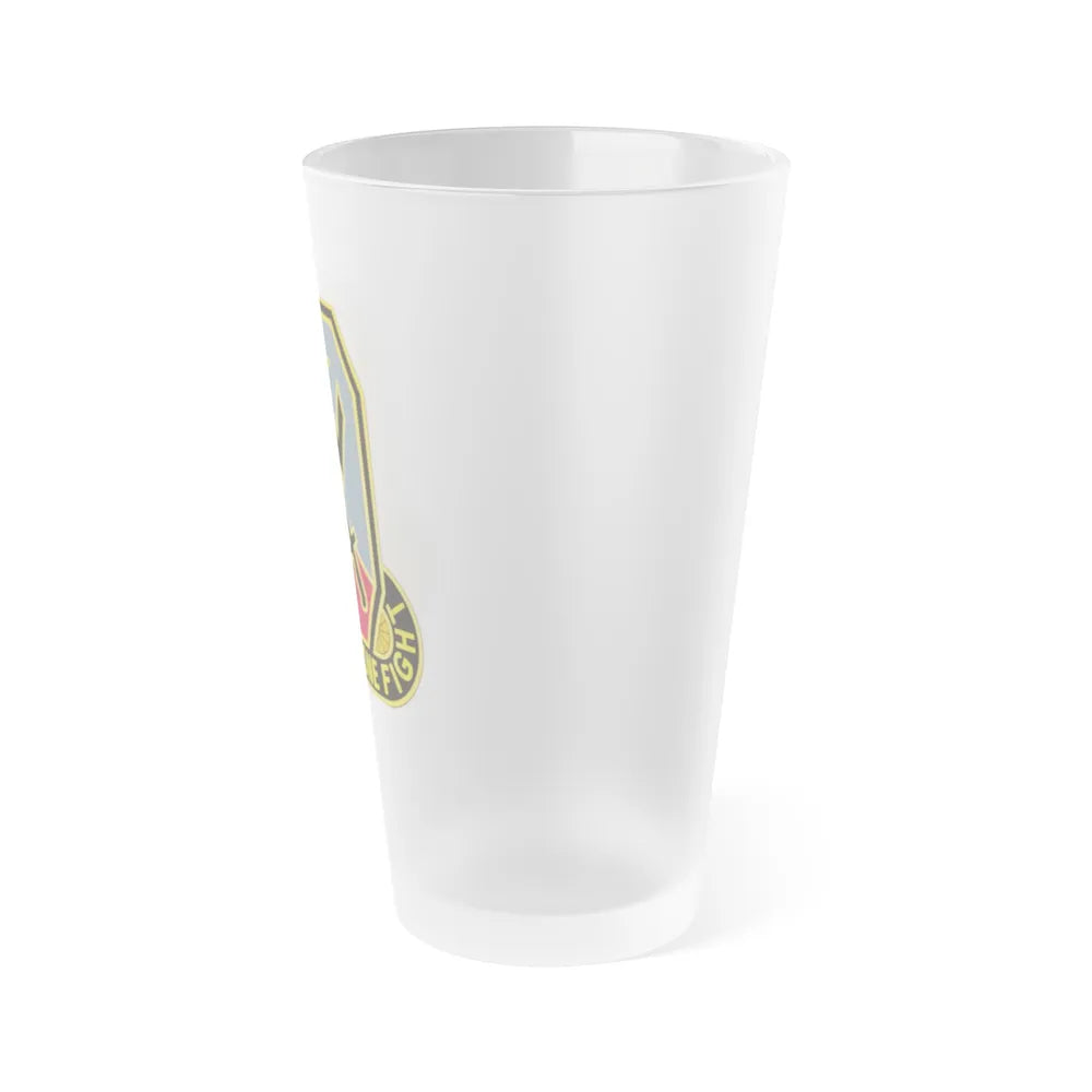 Maneuver Center of Excellence Fort Benning Georgia 2 (U.S. Army) Frosted Pint Glass 16oz-Go Mug Yourself