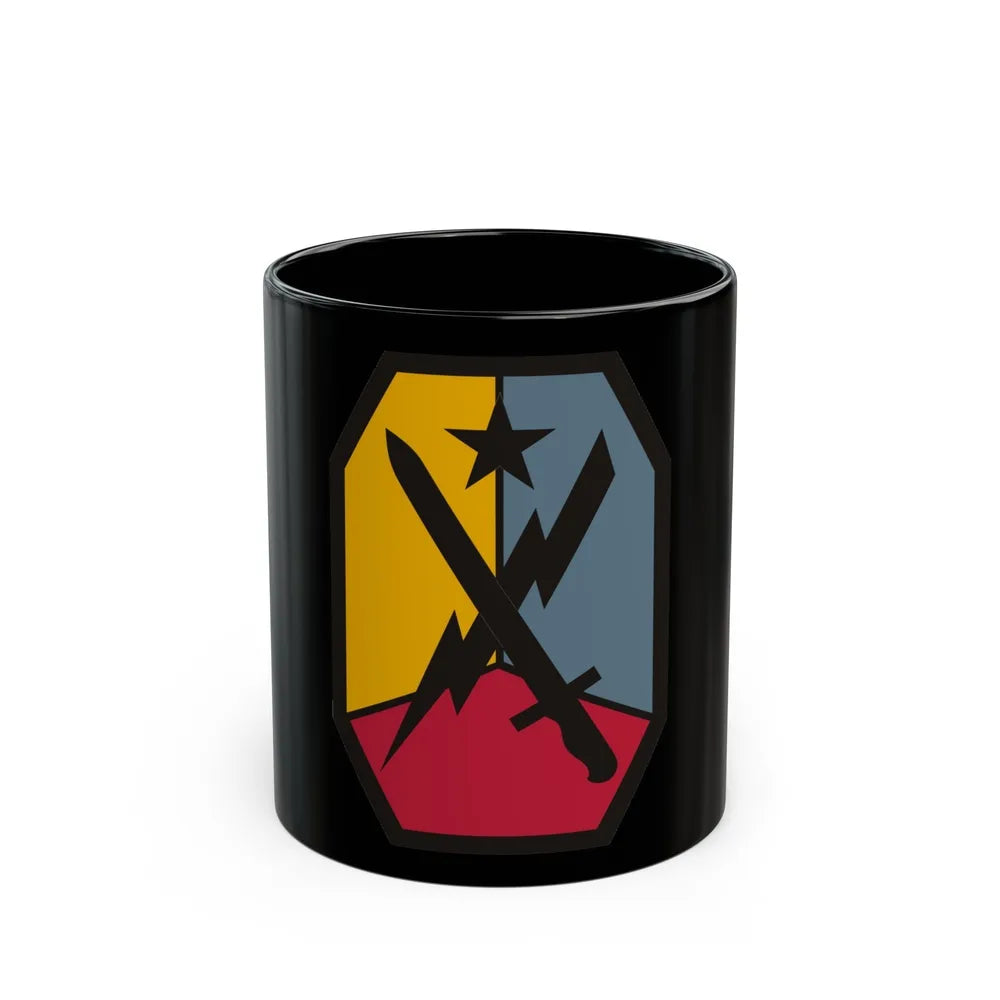 Maneuver Center of Excellence Fort Benning Georgia (U.S. Army) Black Coffee Mug-11oz-Go Mug Yourself