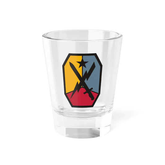 Maneuver Center of Excellence Fort Benning Georgia (U.S. Army) Shot Glass 1.5oz 1.5oz - Go Mug Yourself