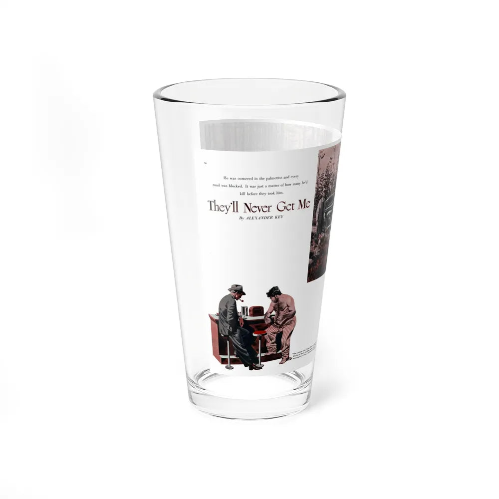 Manhunt In The Palmettos, 1948 - Pint Glass 16oz-Go Mug Yourself