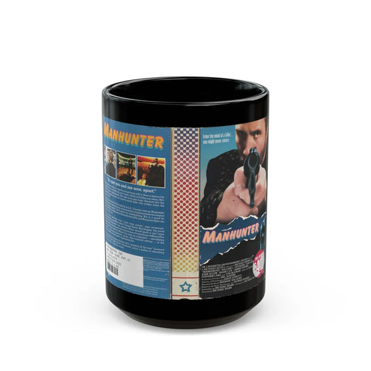 MANHUNTER VERSION 2 (VHS COVER) - Black Coffee Mug-15oz-Go Mug Yourself