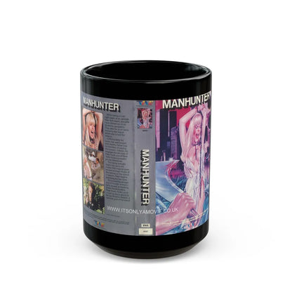 MANHUNTER (VHS COVER) - Black Coffee Mug-15oz-Go Mug Yourself