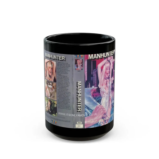 MANHUNTER (VHS COVER) - Black Coffee Mug 15oz - Go Mug Yourself