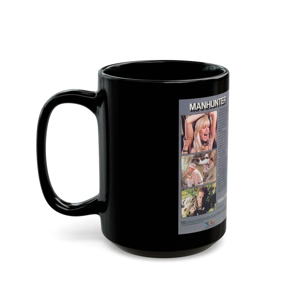 MANHUNTER (VHS COVER) - Black Coffee Mug-Go Mug Yourself