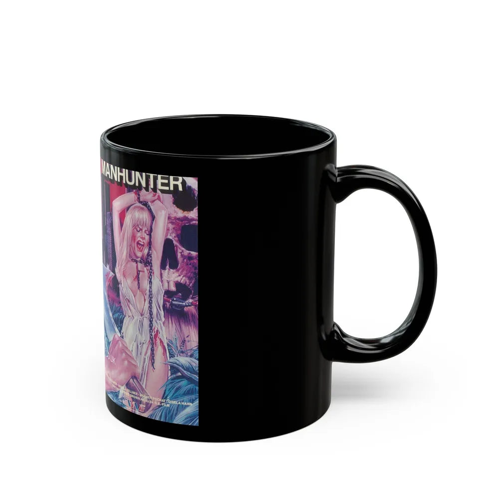 MANHUNTER (VHS COVER) - Black Coffee Mug-Go Mug Yourself