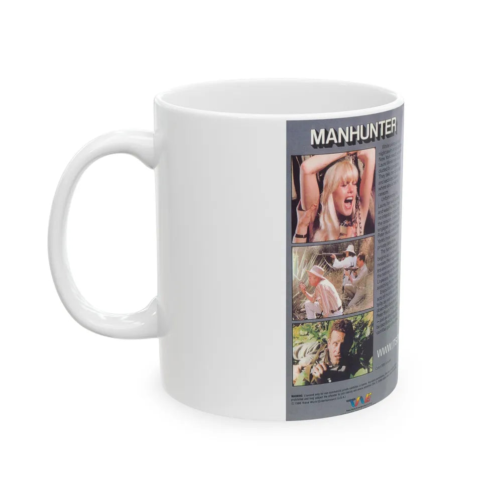 MANHUNTER (VHS COVER) - White Coffee Mug-Go Mug Yourself