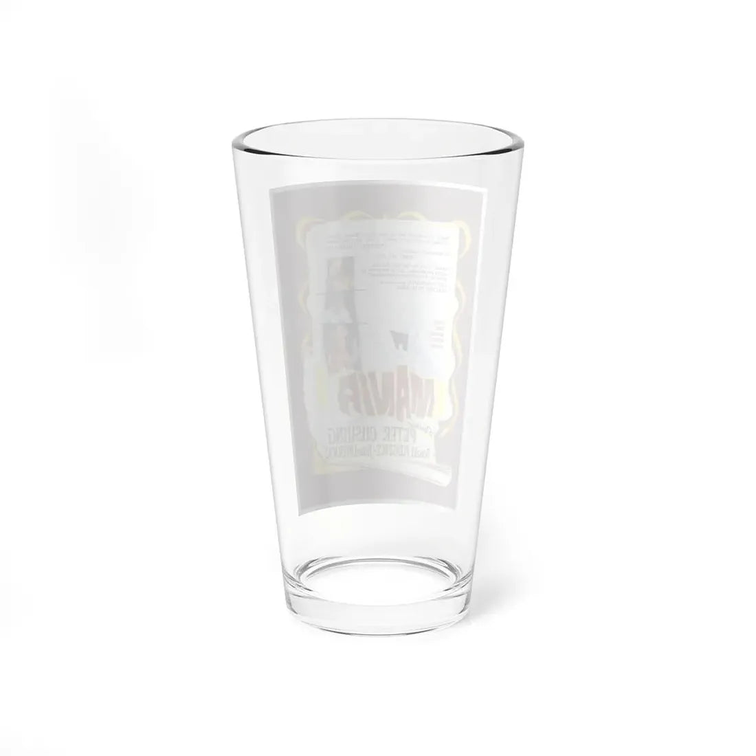MANIA 1960 Movie Poster - Pint Glass 16oz - Go Mug Yourself
