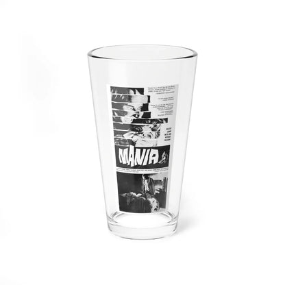 MANIA (THE FLESH AND THE FIENDS) 1960 Movie Poster - Pint Glass 16oz-16oz-Go Mug Yourself