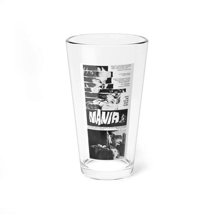 MANIA (THE FLESH AND THE FIENDS) 1960 Movie Poster - Pint Glass 16oz 16oz - Go Mug Yourself