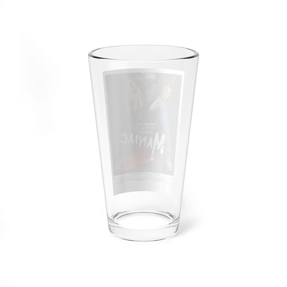 MANIAC 1980 Movie Poster - Pint Glass 16oz-Go Mug Yourself