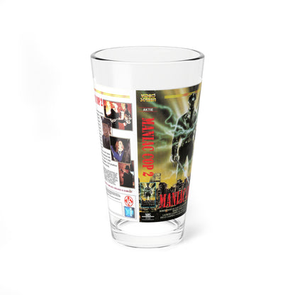 MANIAC COP 2 (VHS COVER) Pint Glass 16oz-16oz-Go Mug Yourself