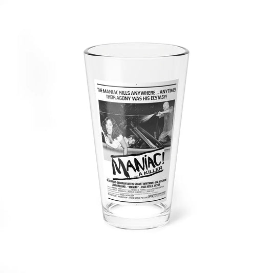 MANIAC! (RANSOM) 1977 Movie Poster - Pint Glass 16oz-16oz-Go Mug Yourself