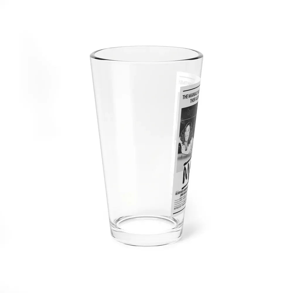 MANIAC! (RANSOM) 1977 Movie Poster - Pint Glass 16oz - Go Mug Yourself