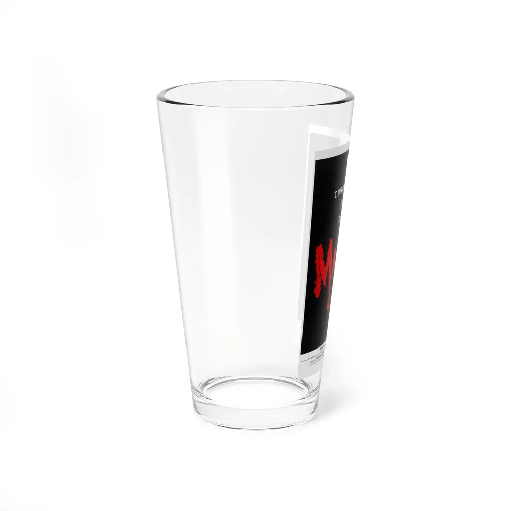 MANIAC (TEASER) 1980 Movie Poster - Pint Glass 16oz-Go Mug Yourself