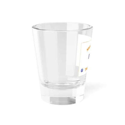 MANIATE FLAG WITH SYLLOGO SEAL (Greece) Shot Glass 1.5oz - Go Mug Yourself