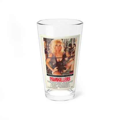 MANKILLERS 1987 Movie Poster - Pint Glass 16oz-16oz-Go Mug Yourself