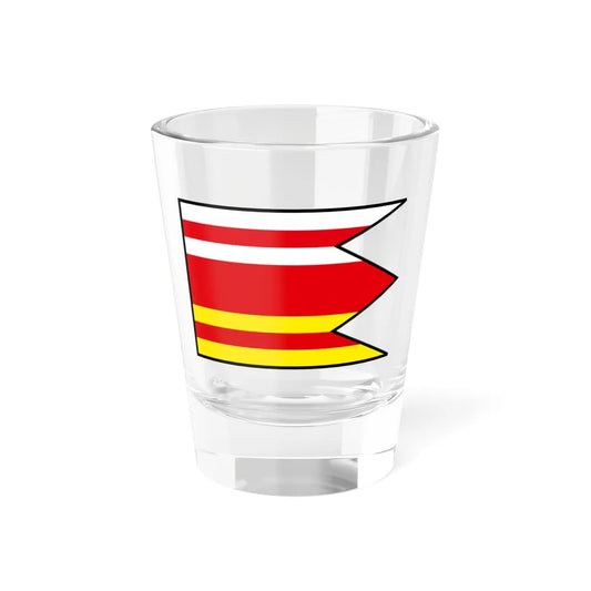 Mankovce Zlate Moravce Flag (Slovakia) Shot Glass 1.5oz 1.5oz - Go Mug Yourself