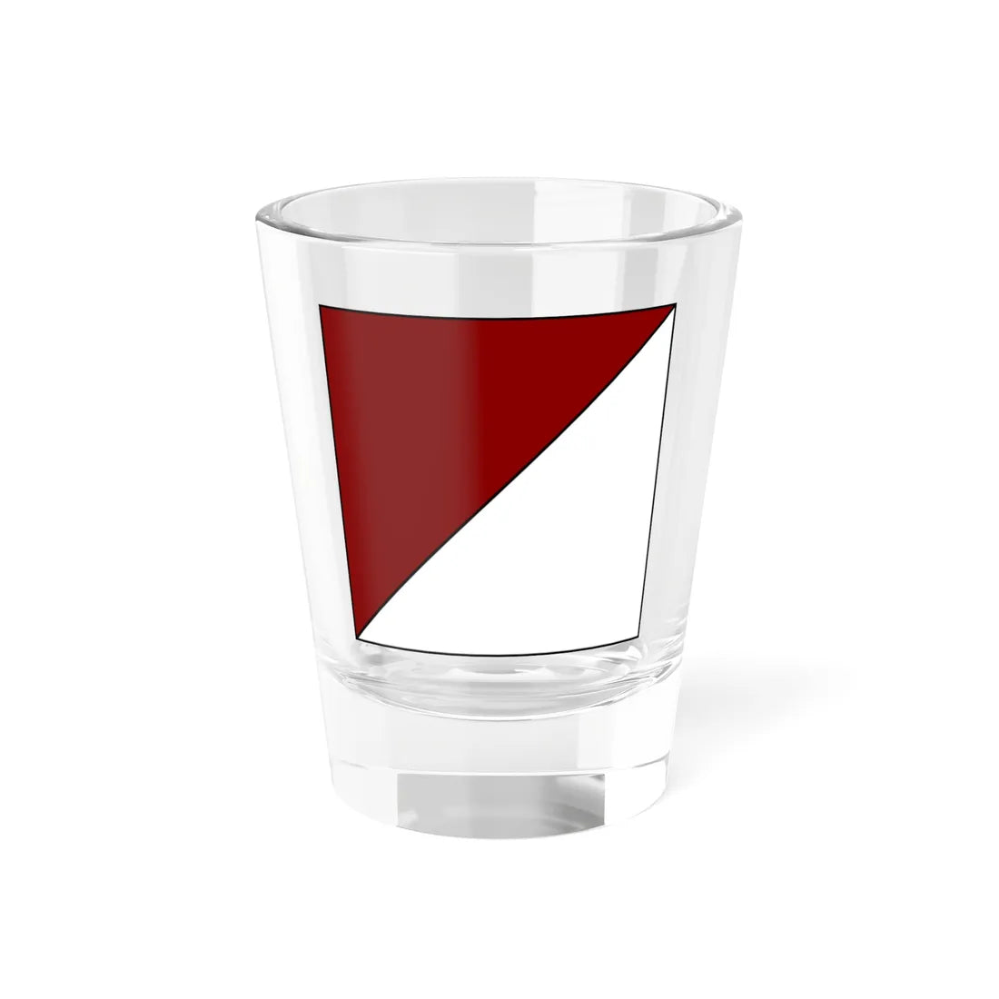 Manly Sea Eagles colours (Qatar) Shot Glass 1.5oz 1.5oz - Go Mug Yourself