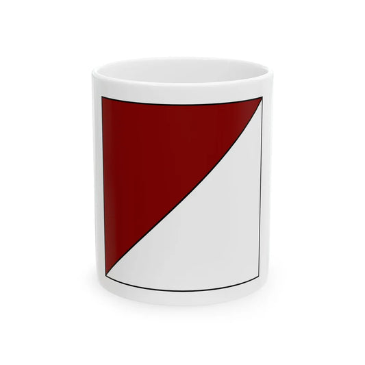 Manly Sea Eagles colours (Qatar) White Coffee Mug 11oz - Go Mug Yourself