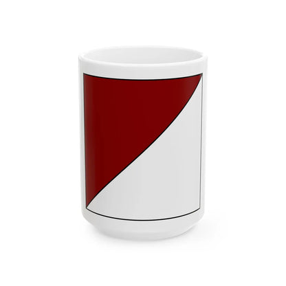 Manly Sea Eagles colours (Qatar) White Coffee Mug 15oz - Go Mug Yourself